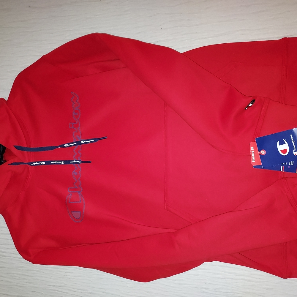Champion Red Hoodie